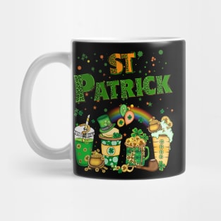 Tis the St Patrick's day drink coffee latte Mug